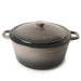 BergHOFF Neo Cast Iron 7qt. Round Dutch Oven 11" with Lid, Oyster - Dutch Ovens