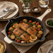 BergHOFF Neo Cast Iron Fry Pan 10", Meringue - Skillets & Frying Pans