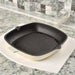BergHOFF Neo Cast Iron Square Grill Pan 11", Meringue - Griddles & Grill Pans