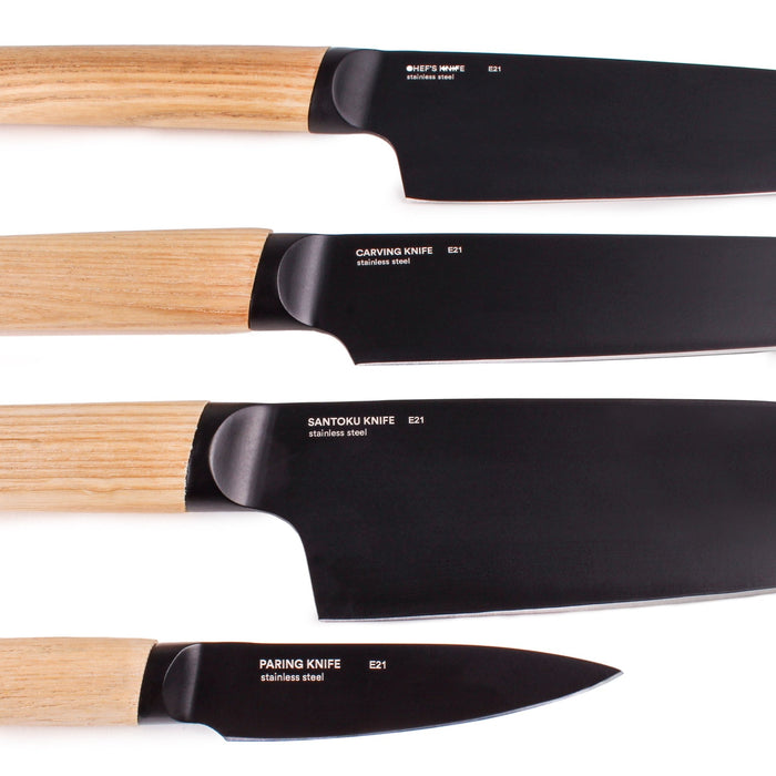 BergHOFF Ron Stainless Steel 4pc Knife Set, Natural - Kitchen Knives