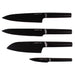BergHOFF Ron Stainless Steel 4pc Knife Set, Black - Kitchen Knives