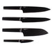 BergHOFF Ron Stainless Steel 4pc Knife Set, Black - Kitchen Knives