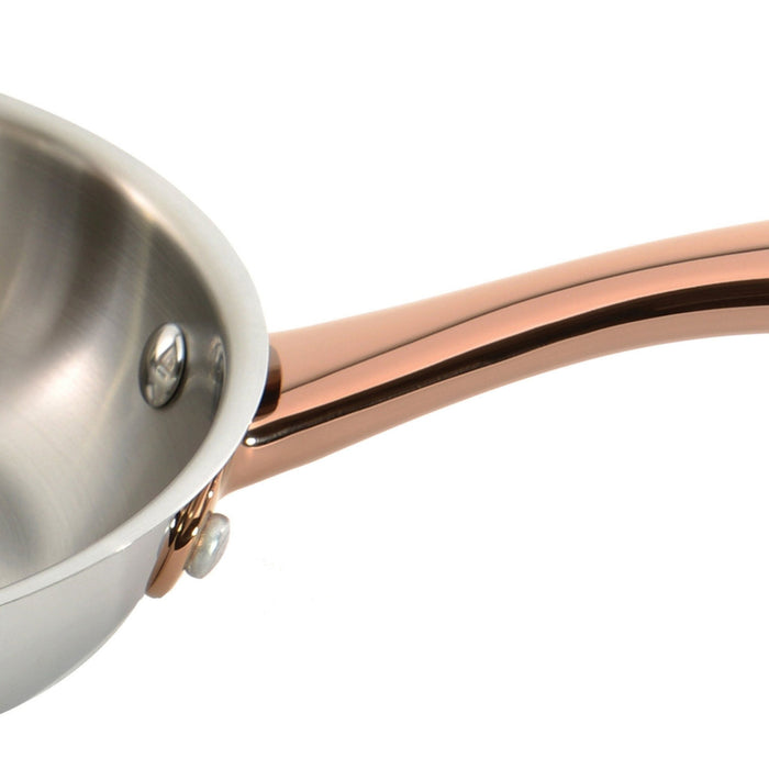 BergHOFF Ouro Gold 10Pc 18/10 Stainless Steel Cookware Set, SS Lids, Rose Gold Handles - Cookware Sets