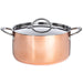 BergHOFF Vintage 15pc Tri-Ply Copper Cookware Set with Lids, Polished - Cookware Sets