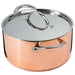 BergHOFF Vintage 15pc Tri-Ply Copper Cookware Set with Lids, Polished - Cookware Sets