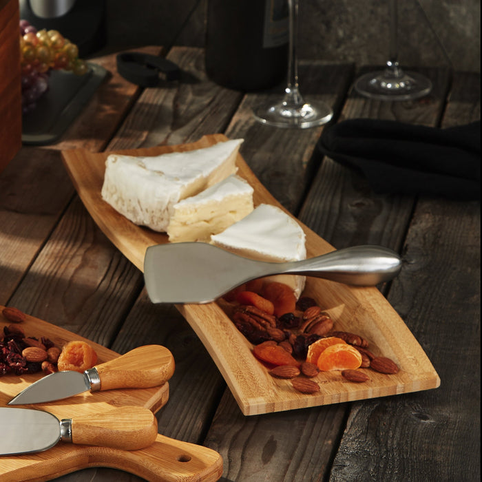 BergHOFF Bamboo Wavy Serving Tray, 16" - Serving Trays