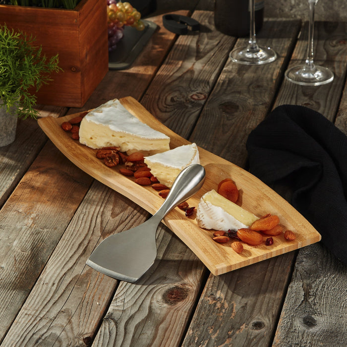 BergHOFF Bamboo Wavy Serving Tray, 16" - Serving Trays