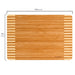 BergHOFF Bamboo 13" x 9" Rectangle Cutting Board, Two-Toned Stripe - Cutting Boards
