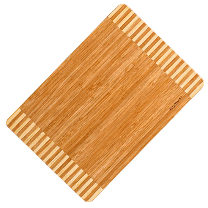 BergHOFF Bamboo 13" x 9" Rectangle Cutting Board, Two-Toned Stripe - Cutting Boards