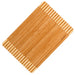BergHOFF Bamboo 13" x 9" Rectangle Cutting Board, Two-Toned Stripe - Cutting Boards