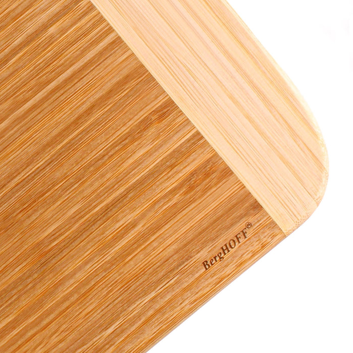 BergHOFF Bamboo 14.2" x 9.9" Rectangle Cutting Board, Two-toned - Cutting Boards