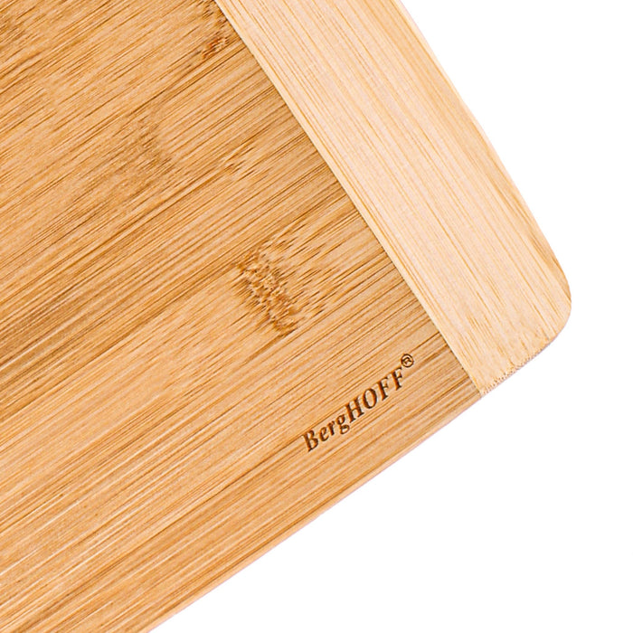 BergHOFF Bamboo 10.6" x 7.7" Rectangle Cutting Board, Two-toned - Cutting Boards
