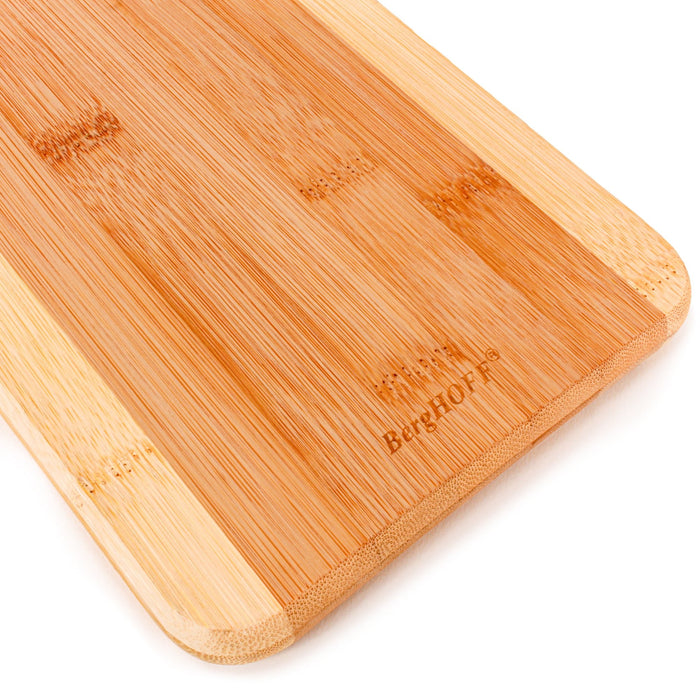 BergHOFF Bamboo 14.2" x 6" Long Rectangle Cutting Board, Two-toned - Cutting Boards