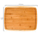 BergHOFF Bamboo Rectangle Cutting Board, 15.7" x 11.8" - Cutting Boards
