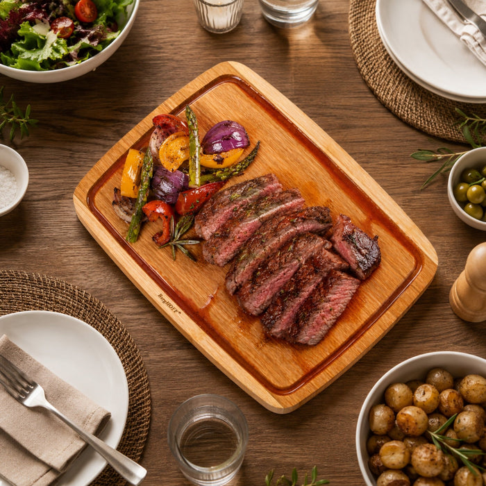 BergHOFF Bamboo Rectangle Cutting Board, 15.7" x 11.8" - Cutting Boards