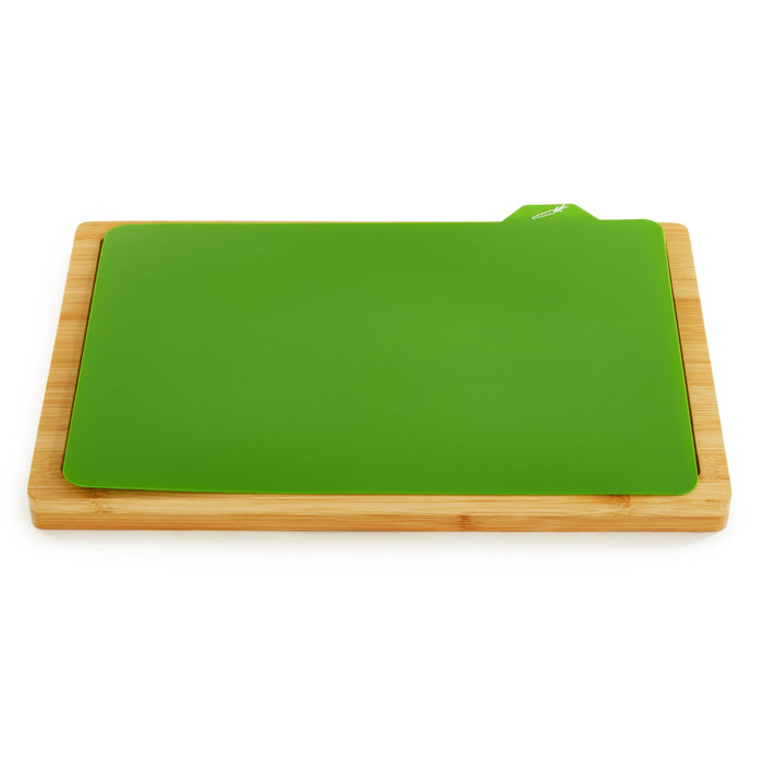 BergHOFF Bamboo Cutting Board with 4pc Flexible Boards, 16.5" x 11.8" - Cutting Boards