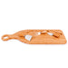 BergHOFF Stainless Steel 4pc Cheese Knives with Bamboo Paddle Board Set, 22x7.9x1" - Kitchen Knives