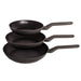 BergHOFF Leo 3pc Non-stick Cookware Set 8", 10" & 11", Black - Skillets & Frying Pans