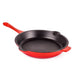 BergHOFF Neo 2pc Cast Iron 10" Fry Pan with Steak Press, Red - Cookware Sets