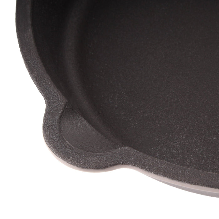 BergHOFF Neo 2pc Cast Iron 10" Fry Pan & 11" Grill Pan Cookware Set, Oyster - Cookware Sets