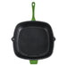 BergHOFF Neo 3pc Cast Iron Cookware Set, Grill Pan & Round Dutch Oven, Green - Cookware Sets