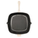 BergHOFF Neo 3pc Cast Iron Cookware Set, Grill Pan & Round Dutch Oven, Meringue - Cookware Sets