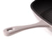 BergHOFF Neo 3pc Cast Iron Fry Pan & Grill Pan Set with Slotted Steak Press, Oyster - Cookware Sets