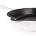 BergHOFF Neo 3pc Cast Iron Fry Pan & Grill Pan Set with Slotted Steak Press, White - Cookware Sets
