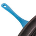 BergHOFF Neo 4pc Cast Iron Cookware Set, Fry Pan, Grill Pan & Round Dutch Oven, Blue - Cookware Sets