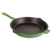 BergHOFF Neo 4pc Cast Iron Cookware Set, Fry Pan, Grill Pan & Round Dutch Oven, Green - Cookware Sets