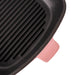 BergHOFF Neo 4pc Cast Iron Cookware Set, Fry Pan, Grill Pan & Round Dutch Oven, Pink - Cookware Sets