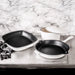 BergHOFF Neo 4pc Cast Iron Cookware Set, Fry Pan, Grill Pan & Round Dutch Oven, White - Cookware Sets