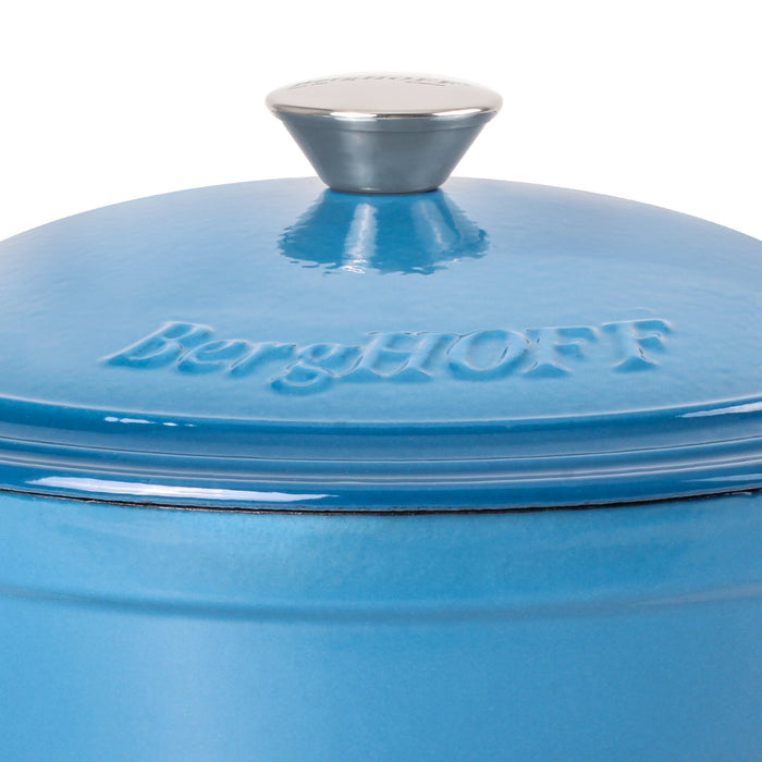 BergHOFF Neo 4pc Cast Iron Cookware Set, 3qt. & 7qt., Blue - Cookware Sets