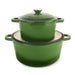 BergHOFF Neo 4pc Cast Iron Cookware Set, 3qt. & 7qt., Green - Cookware Sets