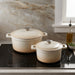 BergHOFF Neo 4pc Cast Iron Cookware Set, 3qt. & 7qt., Meringue - Cookware Sets