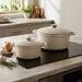 BergHOFF Neo 4pc Cast Iron Cookware Set, 3qt. & 7qt., Meringue - Cookware Sets