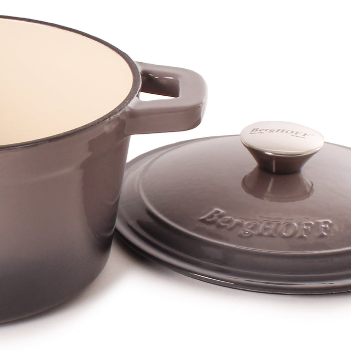 BergHOFF Neo 4pc Cast Iron Cookware Set, 3qt. & 7qt., Oyster - Cookware Sets