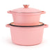 BergHOFF Neo 4pc Cast Iron Cookware Set, 3qt. & 7qt., Pink - Cookware Sets
