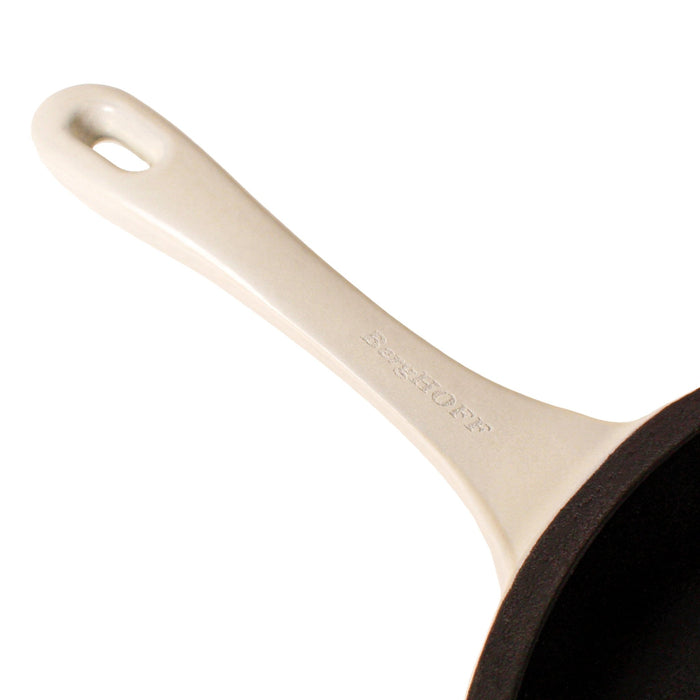 BergHOFF Neo 5pc Cast Iron Dutch Oven Set with 10" Fry Pan, 3qt. & 5qt., Meringue - Cookware Sets