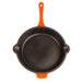 BergHOFF Neo 5pc Cast Iron Oval Dutch Oven Set with 10" Fry Pan, 5qt. & 8qt., Orange - Cookware Sets