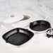 BergHOFF Neo 4pc Cast Iron Cookware Set, Grill Pan, Fry Pan & Oval Dutch Oven, White - Cookware Sets