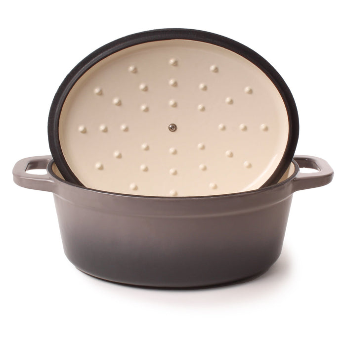 BergHOFF Neo 4pc Cast Iron Cookware Set, 5qt. & 8qt., Oyster - Cookware Sets