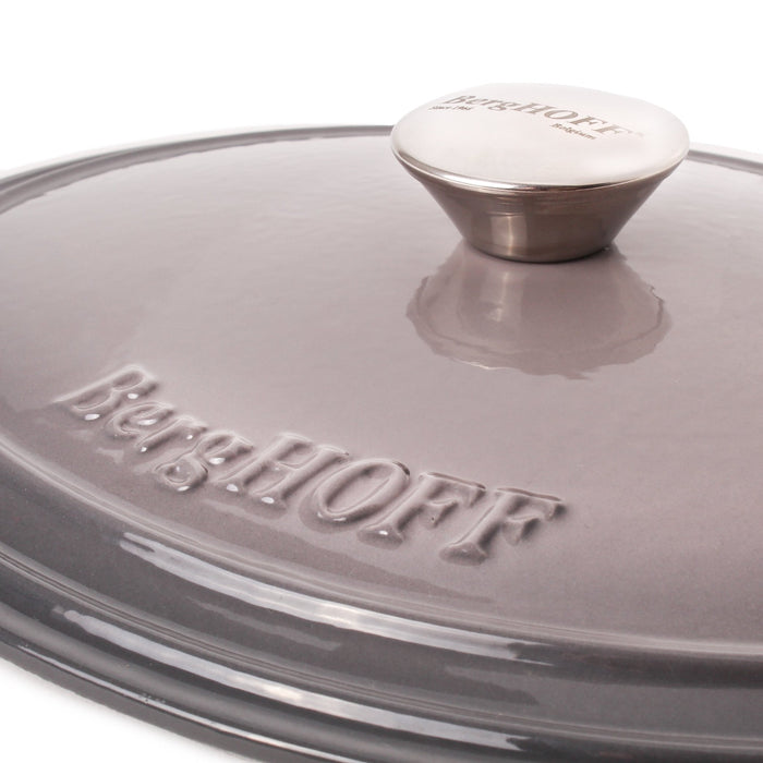 BergHOFF Neo 4pc Cast Iron Cookware Set, 5qt. & 8qt., Oyster - Cookware Sets