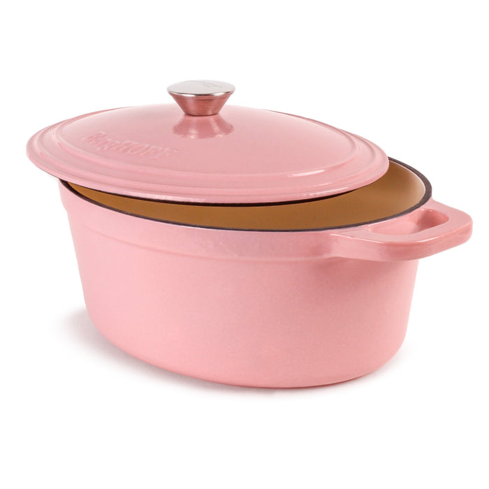 BergHOFF Neo 4pc Cast Iron Cookware Set, 5qt. & 8qt., Pink - Cookware Sets