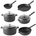BergHOFF GEM 9Pc Nonstick Cast Aluminum Master Cookware Set - Cookware Sets