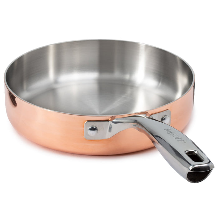 BergHOFF Vintage 4pc Tri-Ply Copper Cookware Set with Lids, Polished - Cookware Sets