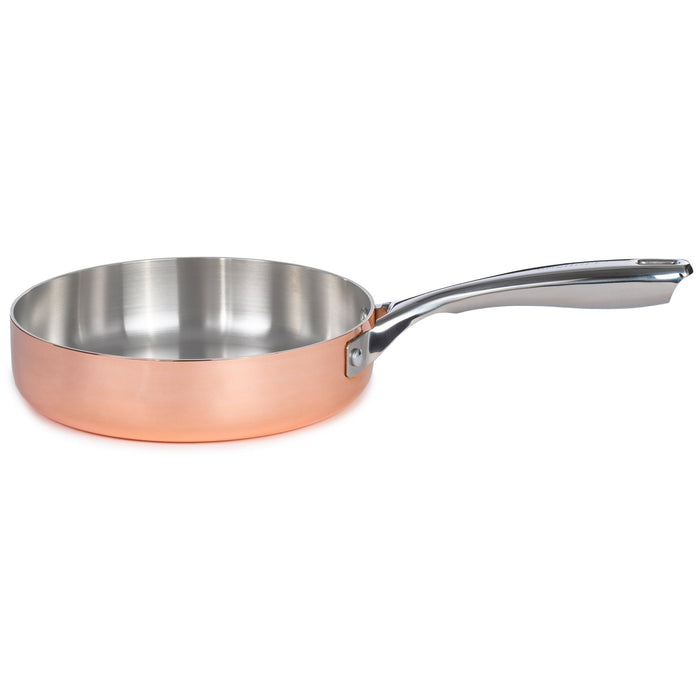 BergHOFF Vintage 4pc Tri-Ply Copper Cookware Set with Lids, Polished - Cookware Sets