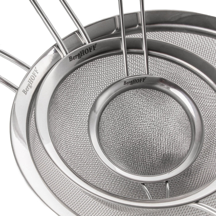 BergHOFF 18/8 Stainless steel 3pc Strainer Set - Colanders & Strainers