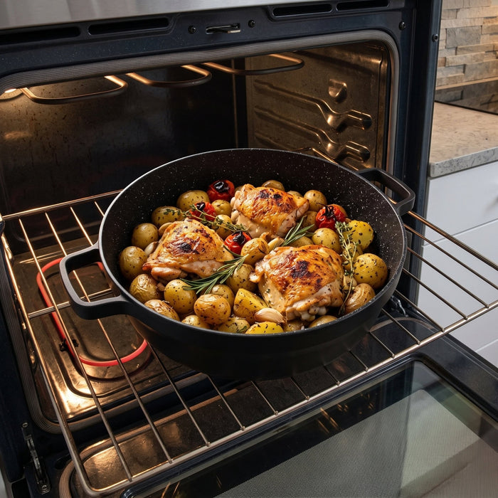 BergHOFF GEM 4pc Nonstick Cast Aluminum Cookware Set - Cookware Sets