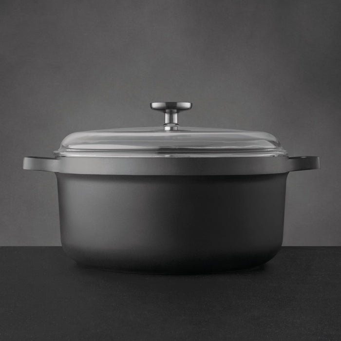 BergHOFF GEM 5pc Nonstick Cast Aluminum Cookware Set, Glass Lids - Cookware Sets